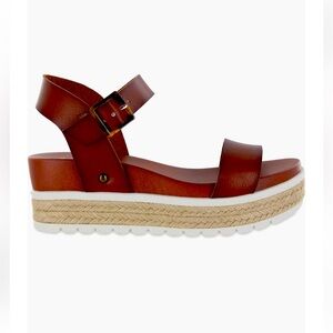 MIA Kiera Espadrille Platform Sandal (Women) size 9.5 excellent condition